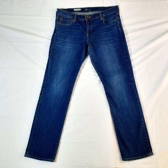 Kut from the Kloth Denim - Kut From The Kloth Jeans Womens 14 Catherine Boyfriend Medium Wash Denim